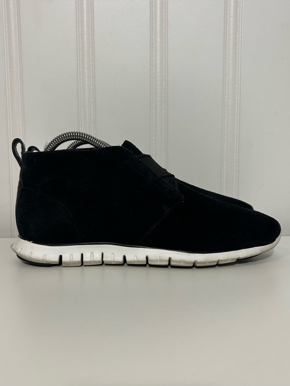 Cole haan zerogrand black suede boots